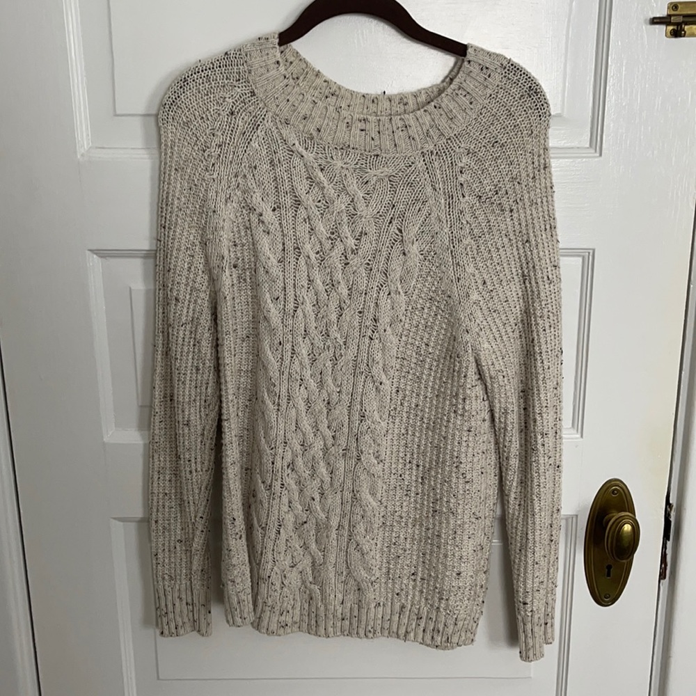 American eagle cable knit sweater
